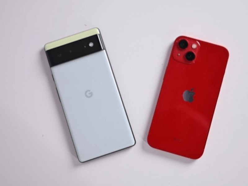 So sánh giữa Google Pixel và iPhone