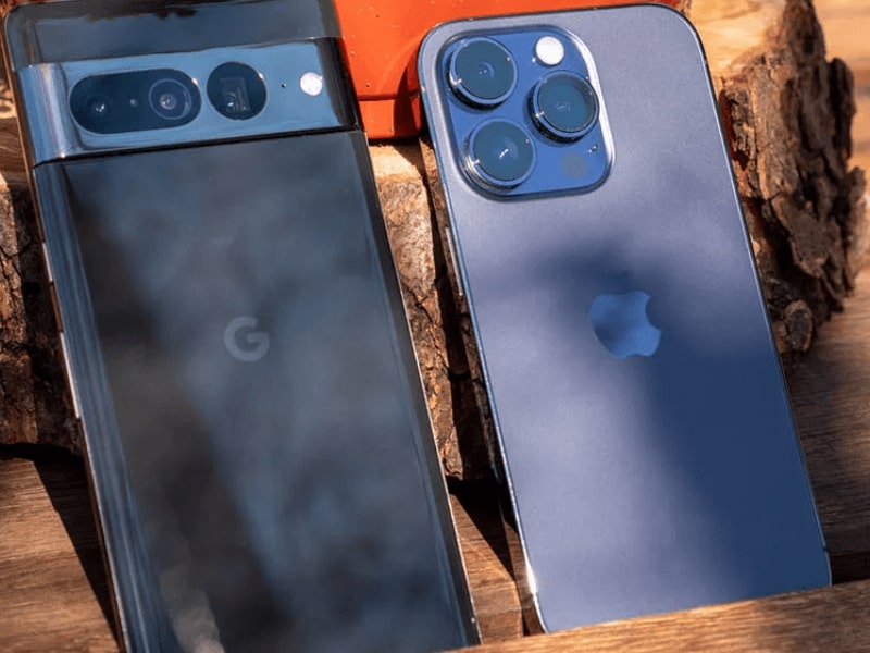 So sánh giữa Google Pixel và iPhone