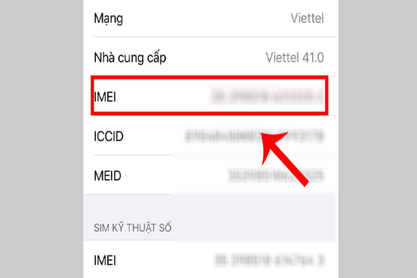 Kiểm tra IMEI để test iPhone 12 Pro Max chính hãng